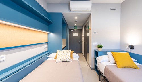 Basic Studio, 2 Twin Beds