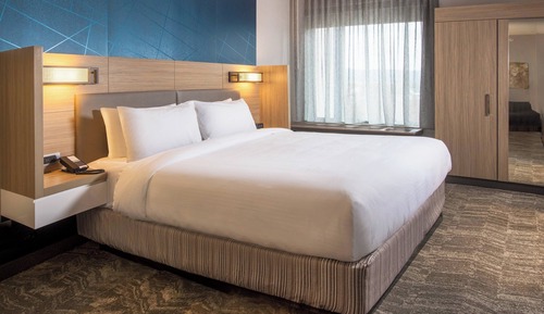 Suite, 1 King Bed (Hearing Accessible)