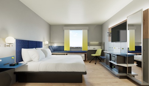 Suite, 1 King Bed, Accessible, Non Smoking (Mobility)