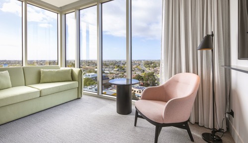 Suite, 2 Double Beds (High Floor)