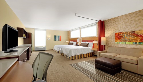 Studio, 2 Queen Beds, Accessible, Bathtub