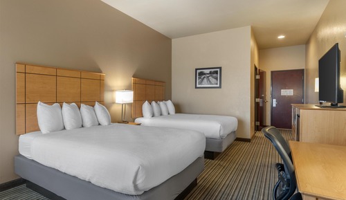 Standard Room, 2 Queen Beds, Accessible, Refrigerator & Microwave