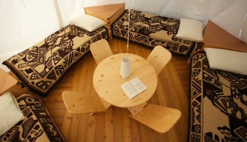 Tent, Shared Bathroom