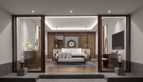 Junior Suite, 2 Twin Beds, Garden View