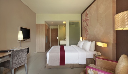 Deluxe Double Room, 1 Double Bed, Terrace, Garden View