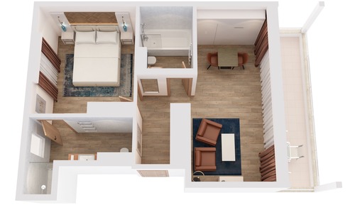 Villa, 1 Bedroom