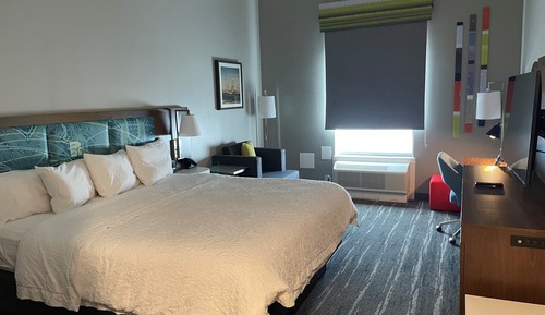 Room, 1 King Bed, Refrigerator & Microwave