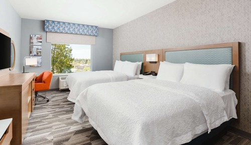 Room, 2 Queen Beds, Refrigerator & Microwave