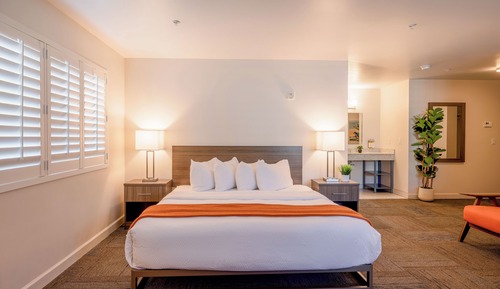 Superior Room, 1 King Bed, Roll-in Shower