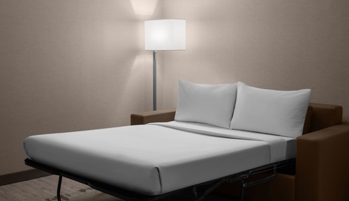 Suite, 1 King Bed with Sofa bed, City View