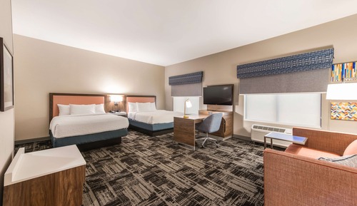 Studio, 2 Queen Beds, Non Smoking (Hearing)