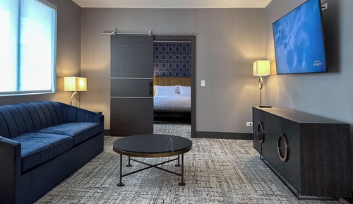 Suite, 1 King Bed with Sofa bed