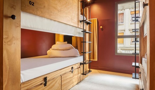 1 Lit dans une chambre partagée de 3 ou 4 personnes