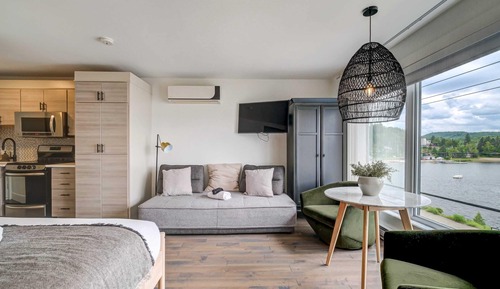 Design Studio, 1 Queen Bed with Sofa bed, Kitchen, Lake View