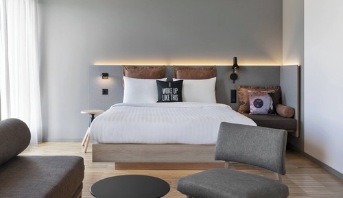 Family Room, 1 Double Bed with Sofa bed, City View