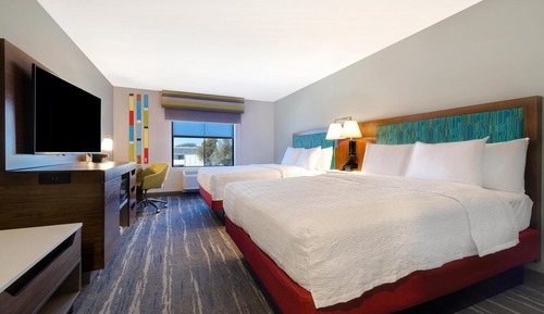 Room, 2 Queen Beds, Refrigerator