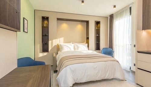Family Studio (ICON H Lugano 204 Suite Micro-Living)