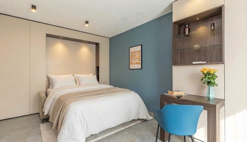 Family Studio (ICON H Lugano 404 Suite Micro Living)