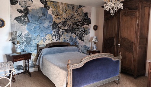 Double Room, Garden View (Bleue)