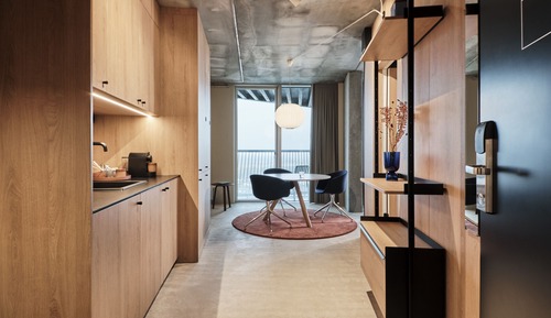 Family Studio, 1 King Bed with Sofa bed