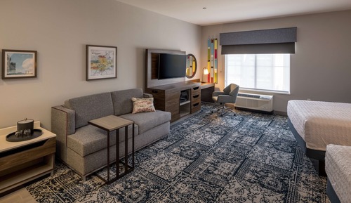 Suite, 2 Queen Beds, Accessible (Roll-In Shower, Wet Bar)