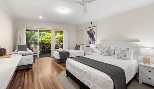 Family Room, 1 Bedroom, Garden View (rate for 4)