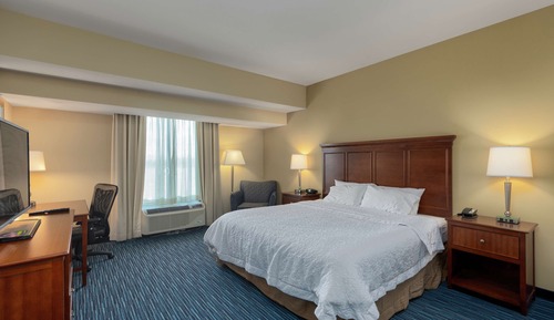 Room, 1 King Bed, Accessible, Bathtub (Hearing)