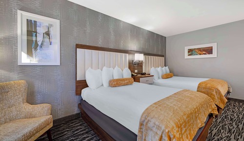 Standard Room, 2 Queen Beds, Non Smoking (Walk-in Shower)