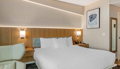 1 King Bed, City View