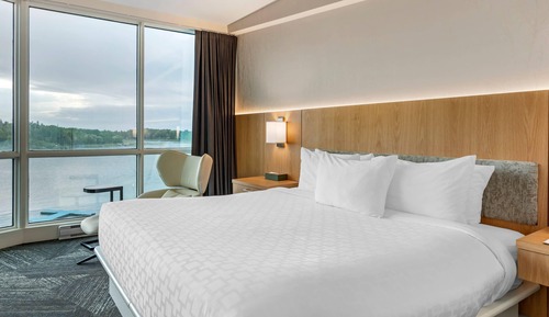 1 King Bed, Lake View