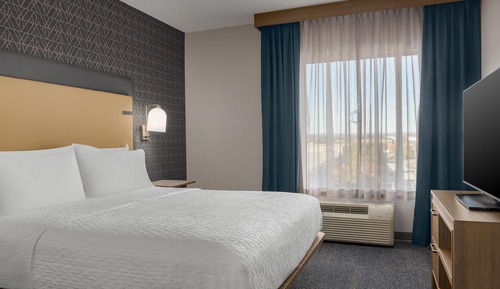 Suite, 1 King Bed, Accessible (Mobility & Hearing, Roll-in Shower)