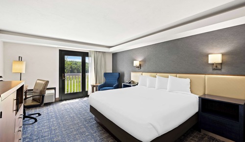 Standard Room, 1 King Bed, Refrigerator & Microwave, River View