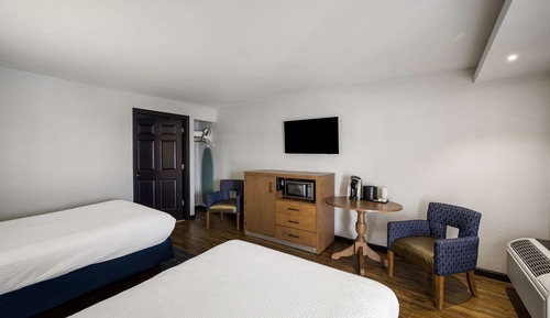 Standard Room, 2 Queen Beds, Non Smoking, Refrigerator & Microwave