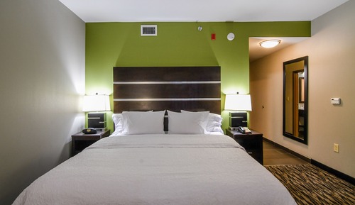 Room, 1 King Bed, Refrigerator & Microwave