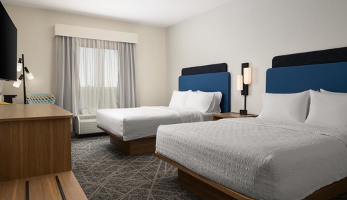 Room, 2 Queen Beds, Refrigerator & Microwave