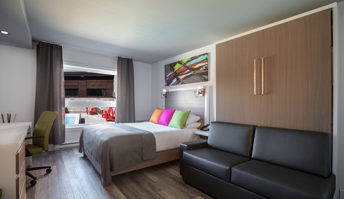 Chambre Executive , 1 lit Queen 1 lit escamotable