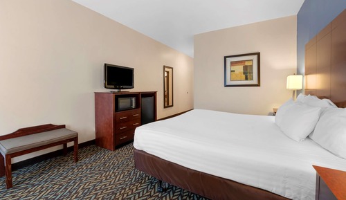 Standard Room, 1 King Bed, Accessible, Non Smoking (Walk-in Shower)