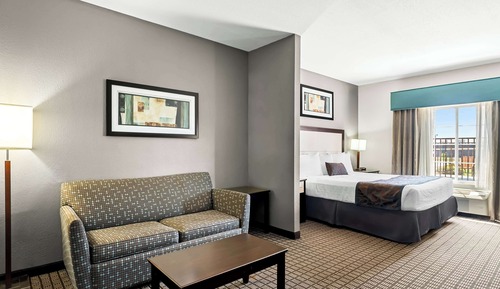 Suite, 1 King Bed, Non Smoking, Refrigerator & Microwave (with Sofabed)