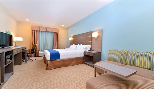 Suite, 1 King Bed with Sofa bed, Accessible (Communications)