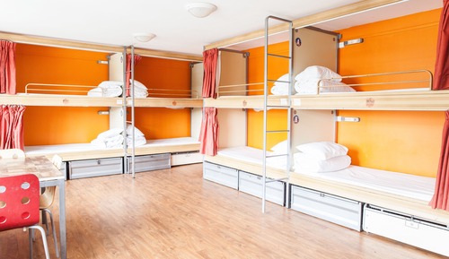 Shared Dormitory, Women only, Shared Bathroom (12 Bed Dorm)