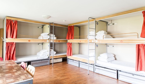 Shared Dormitory, Women only, Shared Bathroom (10 Bed Dorm)