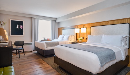 Room, 2 Queen Beds, Accessible, City View (Deluxe Double Double ADA Compliant)