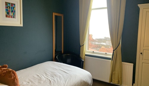 Standard Single Room, 1 Twin Bed, Ensuite, Sea View