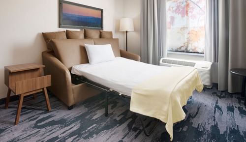 Studio, 1 King Bed with Sofa bed, Hearing Accessible