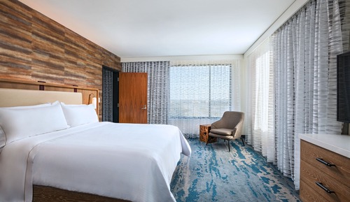Junior Room, 1 King Bed (Mobility Accessible, Roll-in Shower)