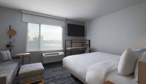Studio, 1 King Bed with Sofa bed