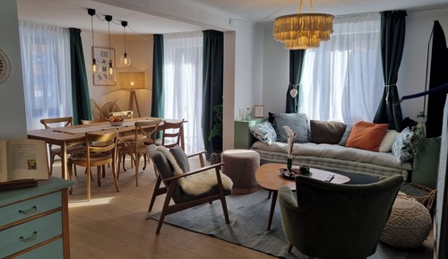 Superior Apartment, 2 Bedrooms, Balcony, Mountain View