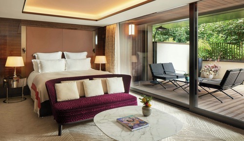 Junior Suite, Terrace, Garden View