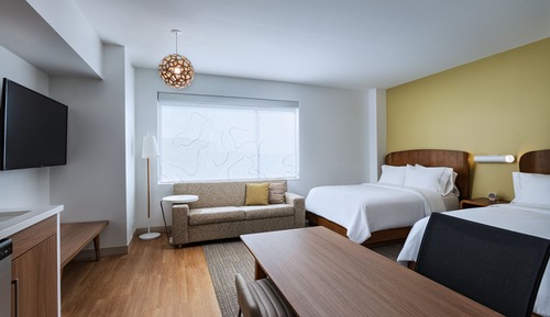 Studio, 2 Double Beds (Hearing Accessible)