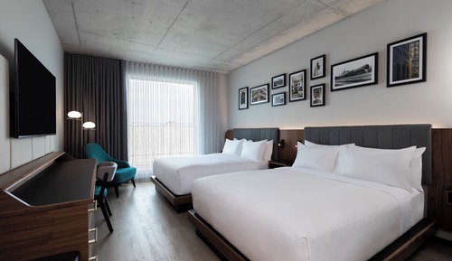 Room, 2 Queen Beds, City View